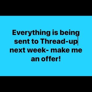 Closet closing! Make me an offer.